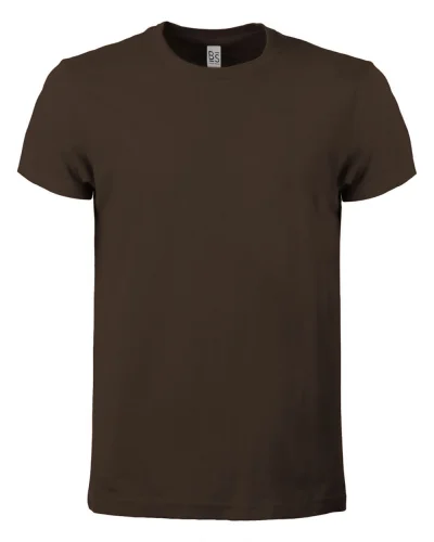 Evolution T-shirt manica corta 100% cotone Chocolate