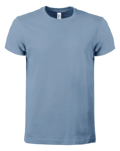 Evolution T-shirt manica corta 100% cotone Mineral Blue