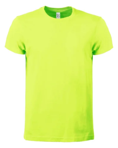 Evolution T-shirt manica corta 100% cotone Safety Yellow