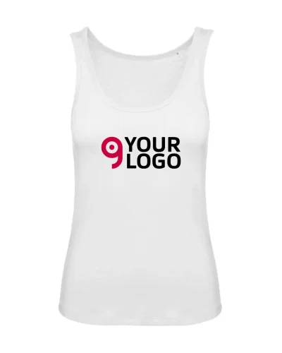 Canottiera Donna B&C Inspire Tank T, Cotone Bio, Medium Fit, 140g