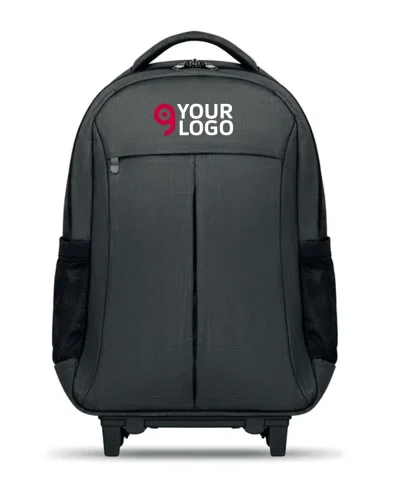STOCKHOLM TROLLEY Zaino bicolore 15" Laptop, ruote integrate