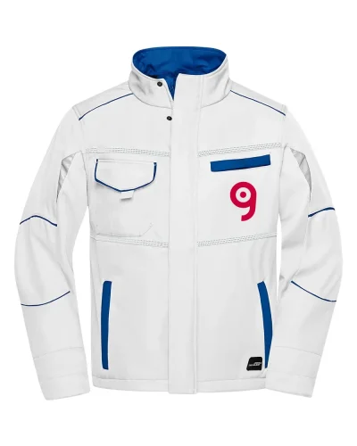 Giacca softshell workwear antivento idrorepellente
