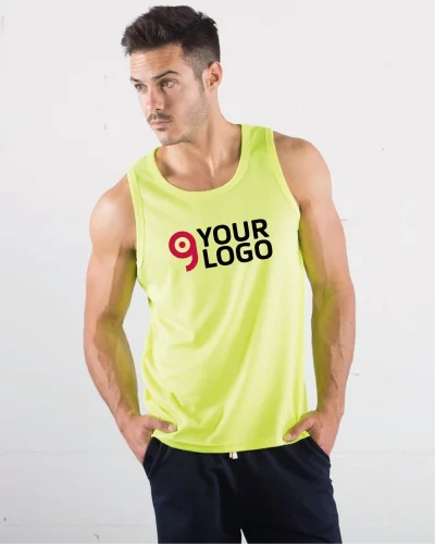 Step Canotta uomo poliestere traspirante Regular Fit