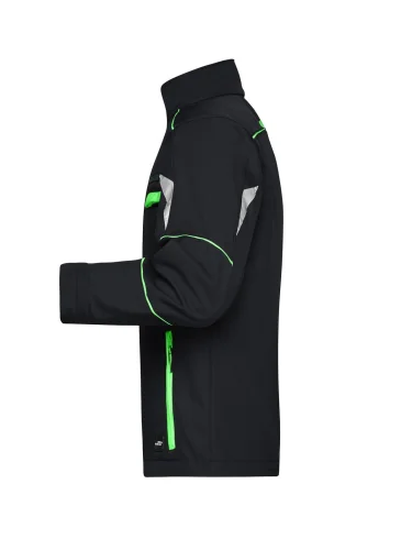 Giacca softshell workwear antivento idrorepellente
