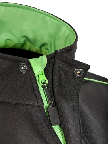 Giacca softshell workwear antivento idrorepellente