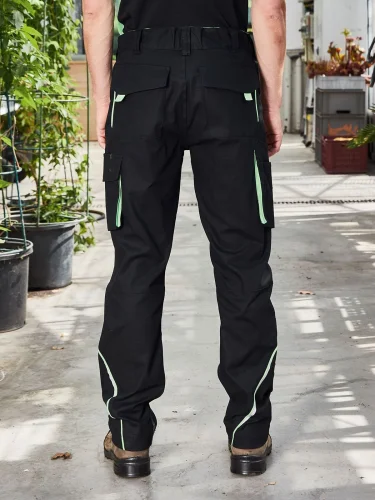 Pantaloni lavoro James & Nicholson Level 2, canvas leggero, beige