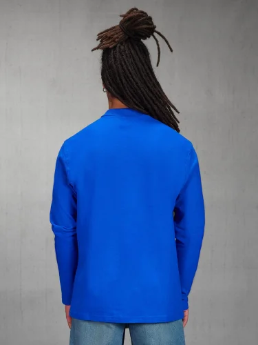 Polo maniche lunghe cotone 180g B&C Medium Fit, vari colori