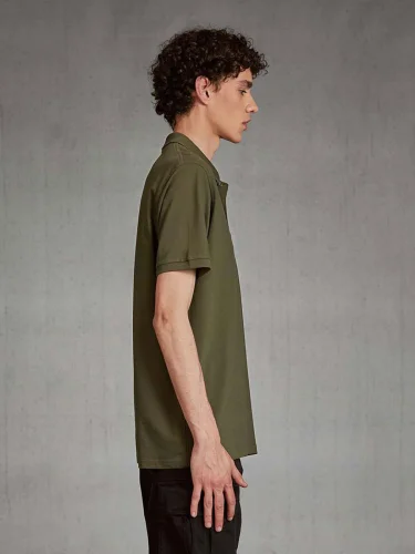 Polo uomo B&C Inspire cotone organico, medium fit, no label