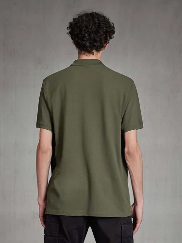Polo uomo B&C Inspire cotone organico, medium fit, no label