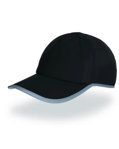 Cappellino Gore 5 pannelli riflettente, traspirante Black