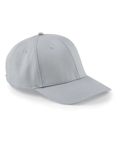 Cappellino Urbanwear 6 Pannelli Poliestere Cotone Nero Light grey