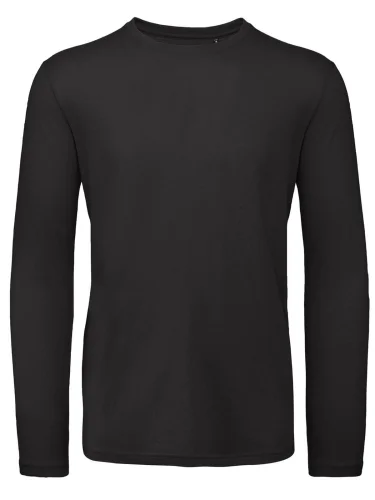 B&C Inspire LSL T Uomo Cotone Organico 140g Vestibilità Media