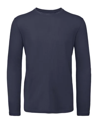 B&C Inspire LSL T Uomo Cotone Organico 140g Vestibilità Media urban navy