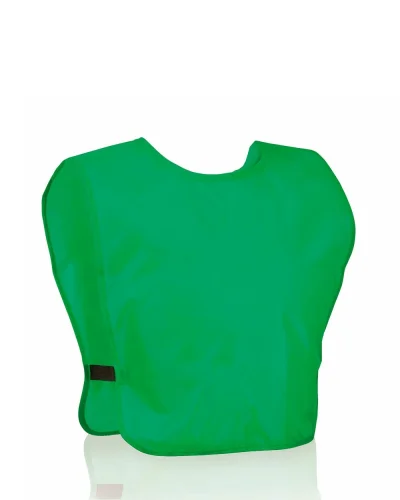 Gilet Wiki bambini in poliestere colorato 190T taglia unica Verde
