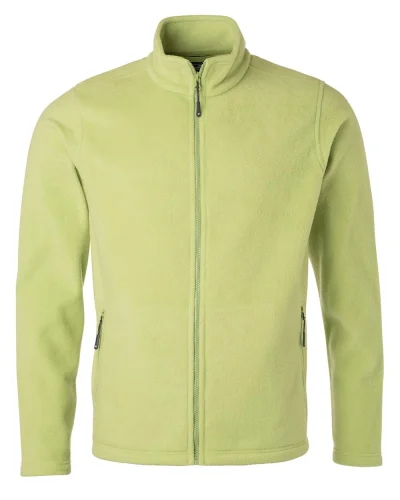Fleece Jacket Uomo Nero S, 100% Poliestere, Regular Fit 280g