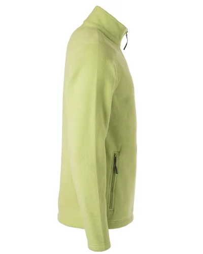 Fleece Jacket Uomo Nero S, 100% Poliestere, Regular Fit 280g