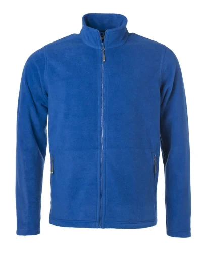 Fleece Jacket Uomo Nero S, 100% Poliestere, Regular Fit 280g Royal