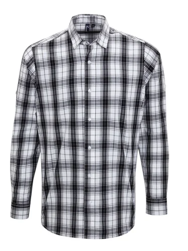 Camicia Uomo Wrangler Ginmill Check, Cotone 100%, Medium Fit
