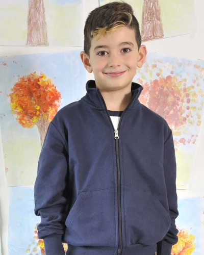 Jacket bambino , felpa French Terry cotone e poliestere