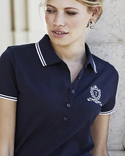 Polo Luxury Stripe  - Donna