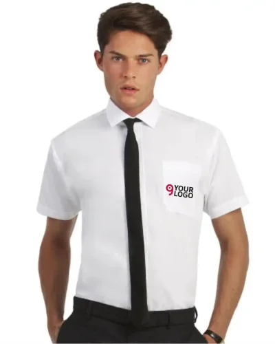 SSL Camicia Uomo Popeline Easy Care Slim