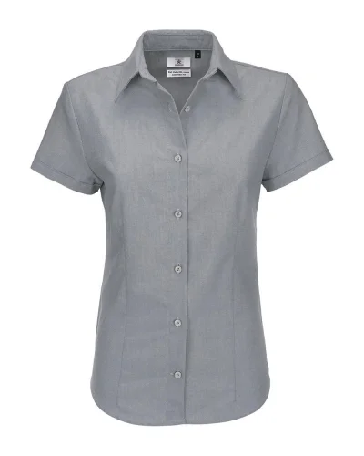 Camicia donna Oxford slim fit Easy Care 70% cotone 135g/m²