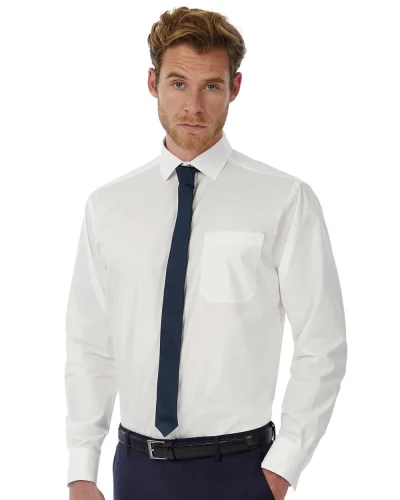 Heritage Camicia Uomo Popeline Regular Fit 100% Cotone