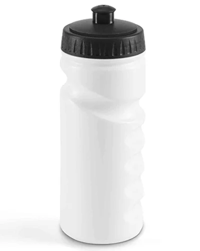 Borraccia sportiva HDPE 530ml BPA free beccuccio push-pull Nero