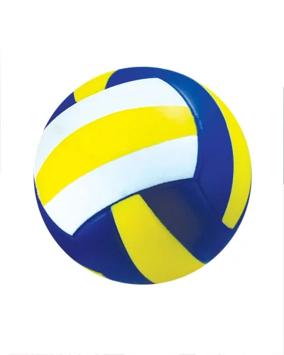 Antistress Pallavolo VolleyGo Gialla Bianca Morbida Stress Ball