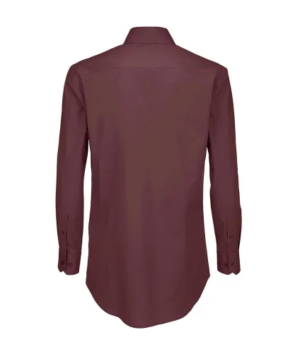 Black Tie Camicia Uomo Popeline Stretch Cotone Medium Fit