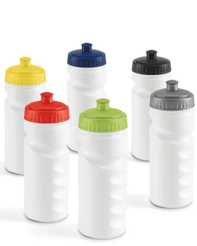 Borraccia sportiva HDPE 530ml BPA free beccuccio push-pull