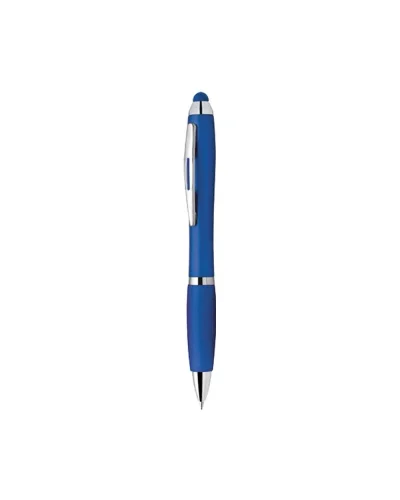 Penna a Sfera Flash Touch, Metallo, Grip in Gomma