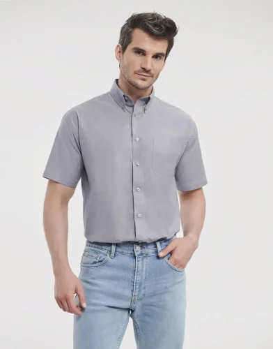 Camicia uomo Oxford classic fit manica corta