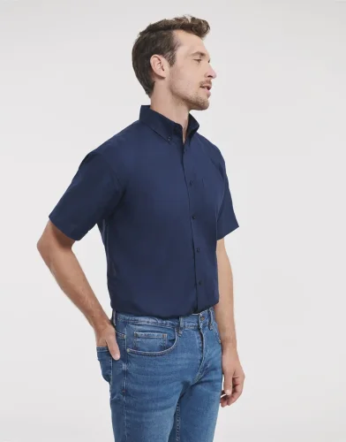 Camicia uomo Oxford classic fit manica corta