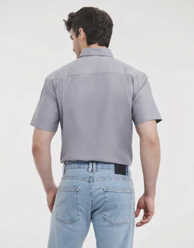 Camicia uomo Oxford classic fit manica corta