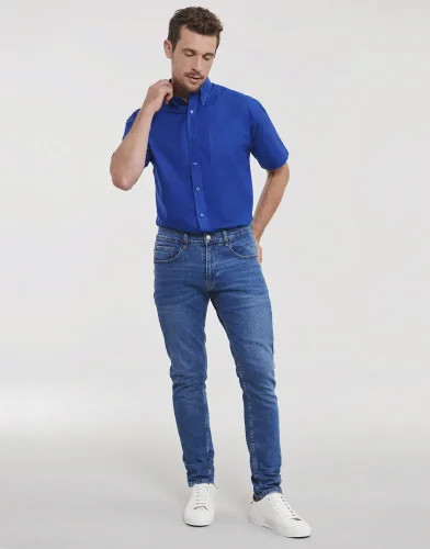 Camicia uomo Oxford classic fit manica corta
