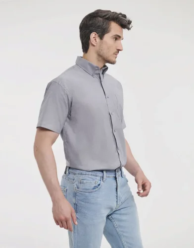 Camicia uomo Oxford classic fit manica corta