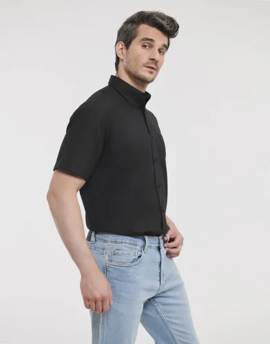 Camicia uomo Oxford classic fit manica corta