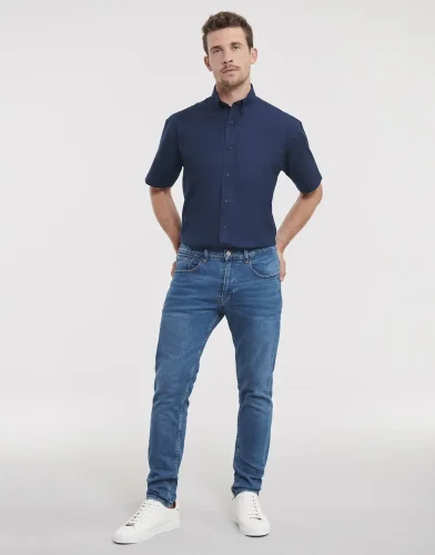 Camicia uomo Oxford classic fit manica corta