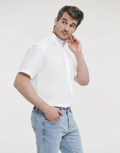 Camicia uomo Oxford classic fit manica corta