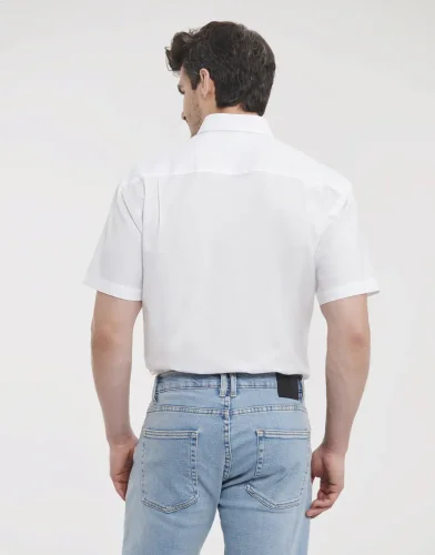Camicia uomo Oxford classic fit manica corta