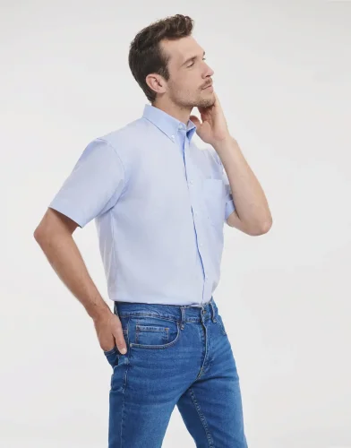 Camicia uomo Oxford classic fit manica corta