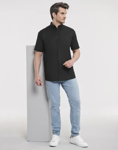 Camicia uomo Oxford classic fit manica corta