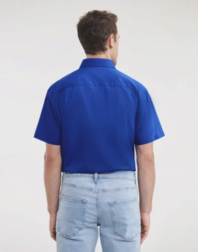 Camicia uomo  popeline, maniche corte, classic fit