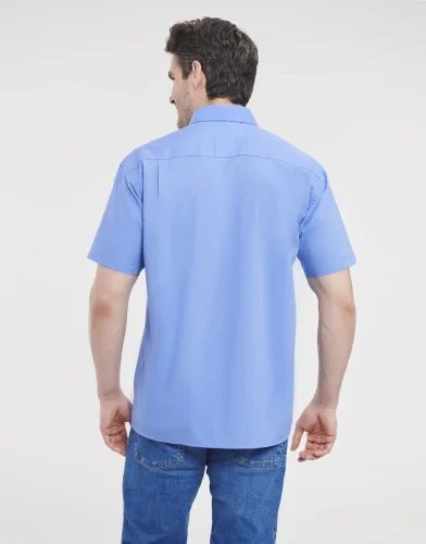 Camicia uomo  popeline, maniche corte, classic fit