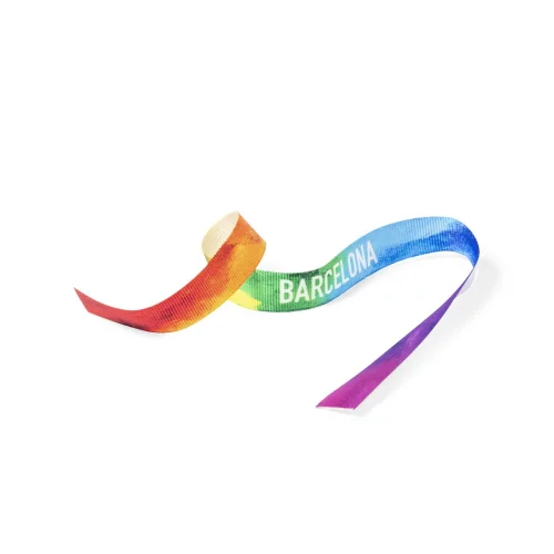Braccialetto Waylen in poliestere morbido, 30x1,5 cm resistente