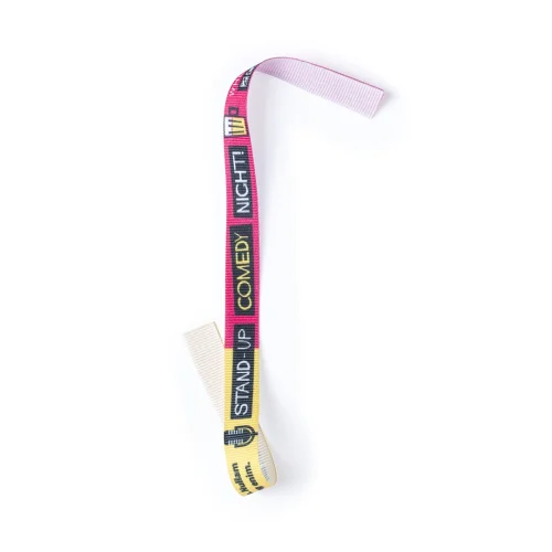 Braccialetto Waylen in poliestere morbido, 30x1,5 cm resistente
