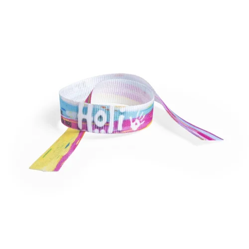 Braccialetto Waylen in poliestere morbido, 30x1,5 cm resistente