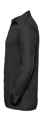 Camicia classica uomo cotone Popeline maniche lunghe