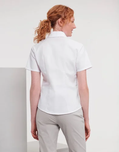 Camicia donna Oxford maniche corte